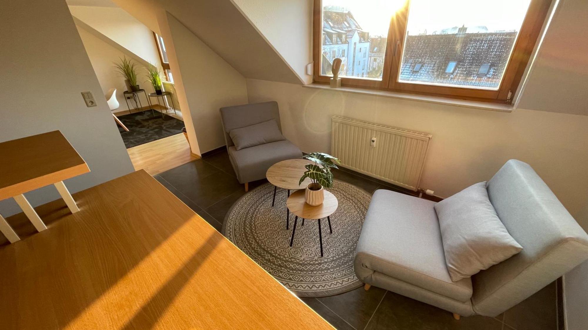 Lofty Luna, Dein Feinzeit Apartment บัมแบร์ก ภายนอก รูปภาพ